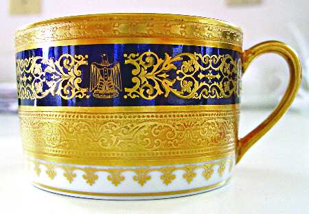 Beaugency Cobalt Flat Cup