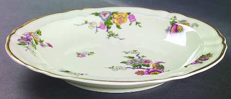 Bengali (Cream, Regence) Large Rim Soup Bowl