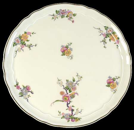 Bengali (Cream, Regence) 12" Chop Plate (Round Platter)