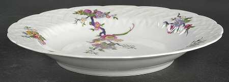 Bengali (White, Vannerie) Large Rim Soup Bowl