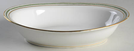 BER1 10" Oval Vegetable Bowl