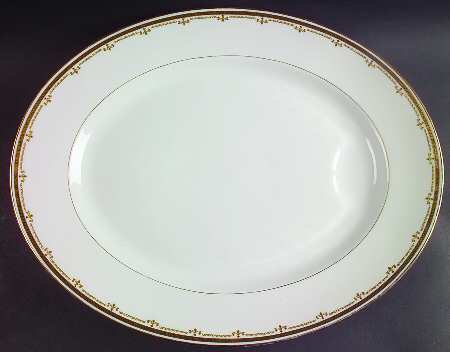 BER10 17" Oval Serving Platter