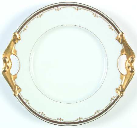 BER10 Handled Cake Plate