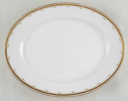 BER10 15" Oval Serving Platter