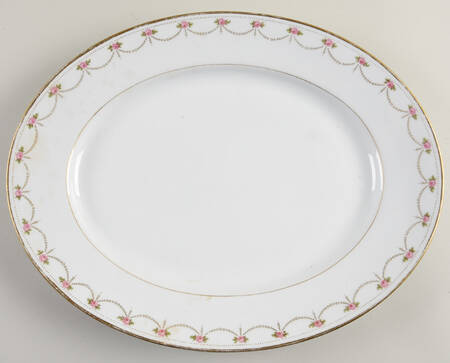 BER126 15" Oval Serving Platter