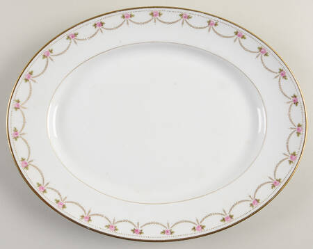 BER126 13" Oval Serving Platter