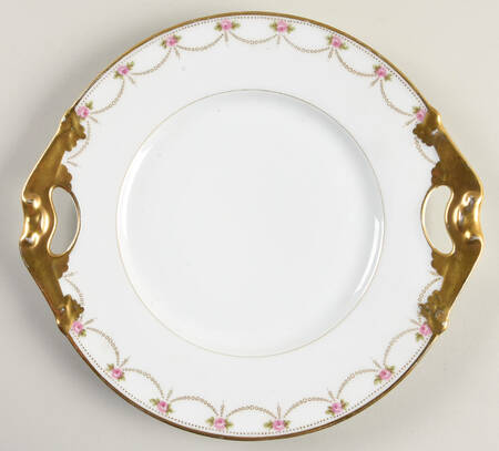 BER126 Handled Cake Plate