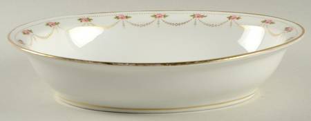 BER126 9" Oval Vegetable Bowl