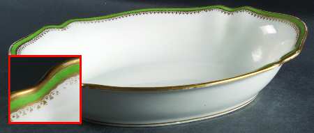 BER20 10" Oval Vegetable Bowl