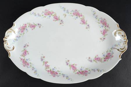 BER28 16" Oval Serving Platter