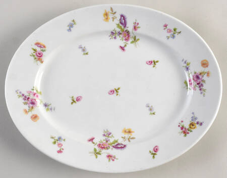 BER3 10" Oval Serving Platter