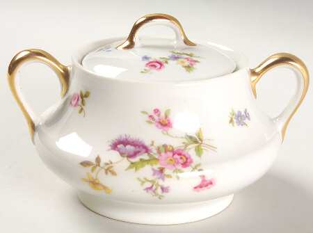 BER3 Sugar Bowl & Lid by Bernardaud