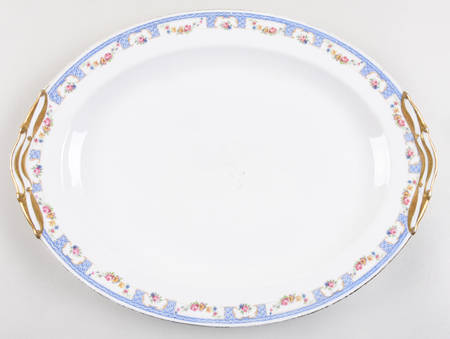 BER40 15" Oval Serving Platter