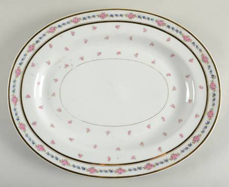 Fontenay, The 16" Oval Serving Platter by Bernardaud