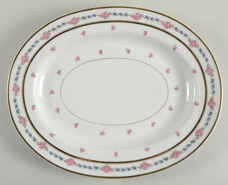 Fontenay, The 14" Oval Serving Platter by Bernardaud
