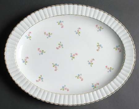 BER47 14" Oval Serving Platter