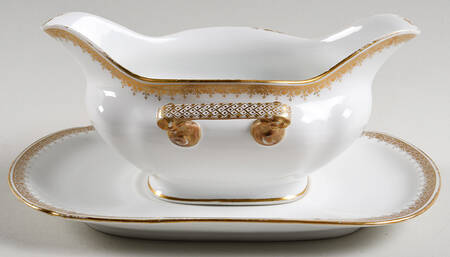 BER48 Gravy Boat & Underplate