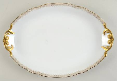 BER48 13" Oval Serving Platter