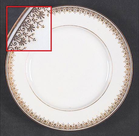 BER48 Bread & Butter Plate