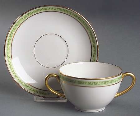BER5 Flat Bouillon Cup & Saucer
