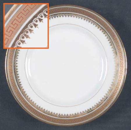 BER55 Bread & Butter Plate