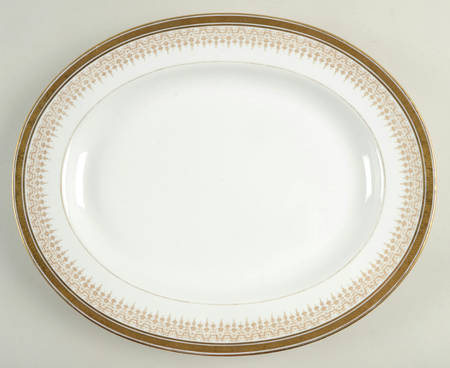 BER6 14" Oval Serving Platter