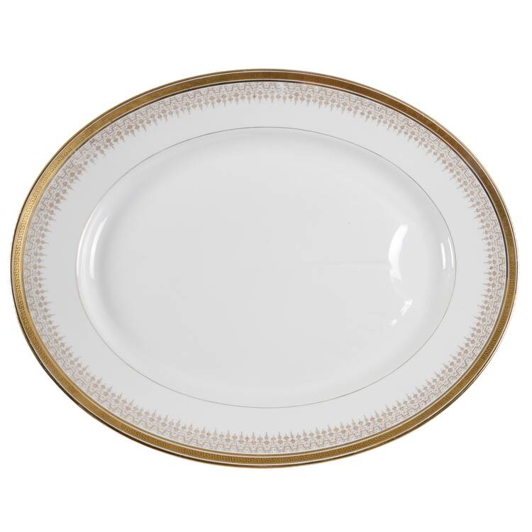 BER6 17" Oval Serving Platter
