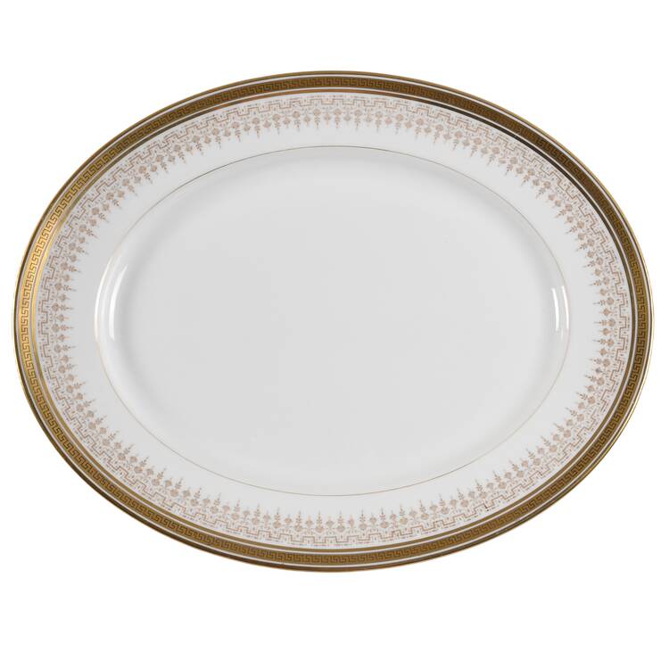 BER6 13" Oval Serving Platter