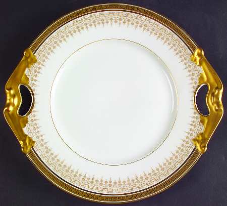 BER6 Handled Cake Plate by Bernardaud