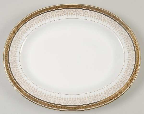 BER6 12" Oval Serving Platter