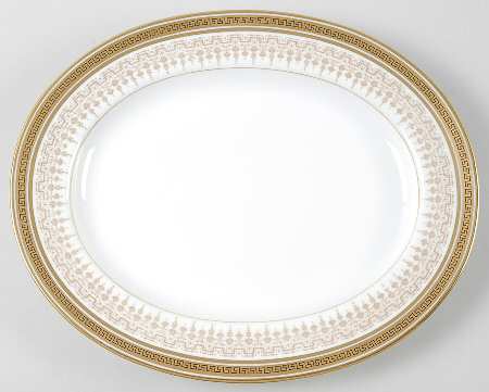 BER6 10" Oval Serving Platter