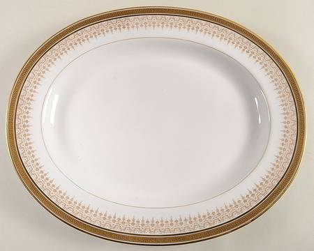 BER6 14" Oval Serving Platter