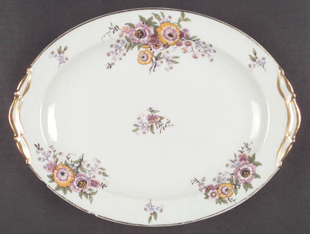 BER60 12" Oval Serving Platter