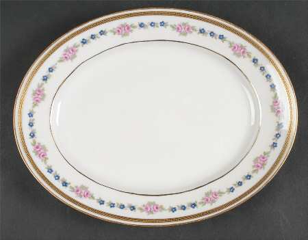 BER7 10" Oval Serving Platter