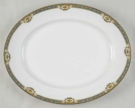 BER79 15" Oval Serving Platter