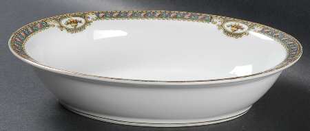 BER79 9" Oval Vegetable Bowl