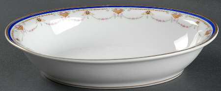 BER80 9" Oval Vegetable Bowl