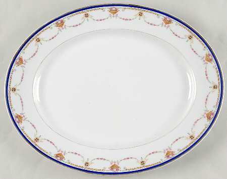 BER80 13" Oval Serving Platter