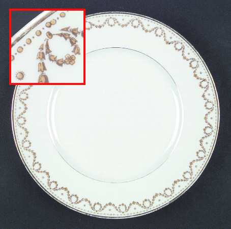 BER81 Luncheon Plate