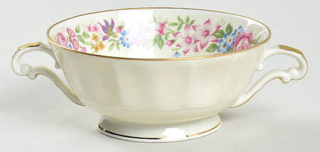 BER86 Footed Cream Soup Bowl