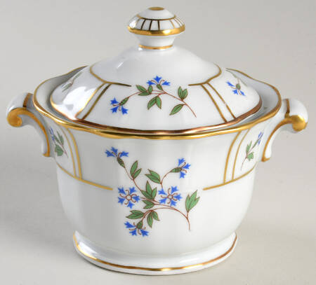 Bleuets Sugar Bowl & Lid