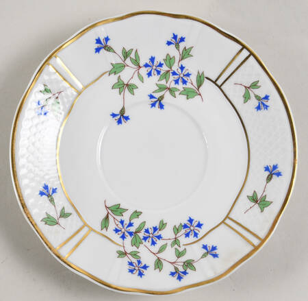 Bleuets Saucer for Footed Cup