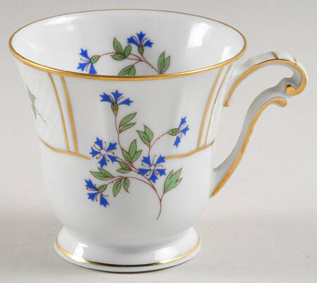 Bleuets Footed Cup