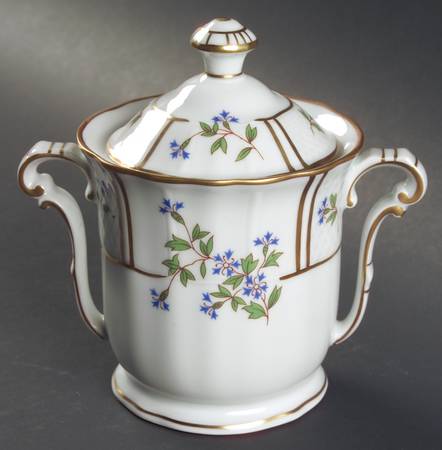 Bleuets Sugar Bowl & Lid