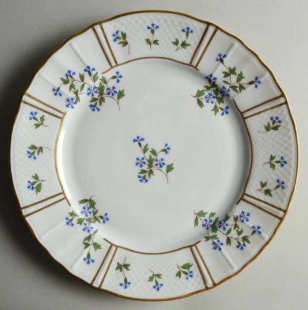 Bleuets Dinner Plate by Bernardaud
