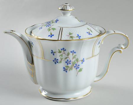 Bleuets Teapot & Lid