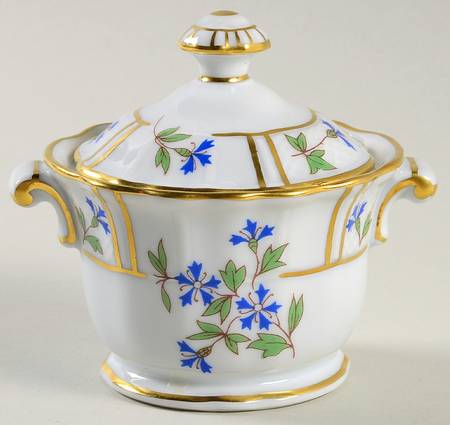 Bleuets Mini Sugar Bowl & Lid