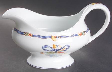 Borghese Gravy Boat by Bernardaud