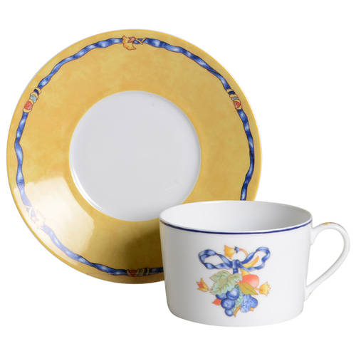 Borghese Breakfast Cup & Saucer Set