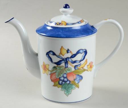 Borghese Small Coffee Pot & Lid by Bernardaud